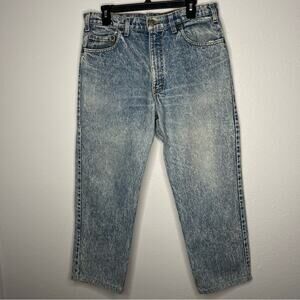 Vintage Levi's 540 Acid Wash Relaxed Fit Jeans Waist size 34